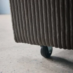 2-Sitzer Schlafsofa mit Cordbezug