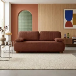 3-Sitzer Schlafsofa mit Cordbezug