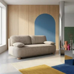 3-Sitzer Schlafsofa mit Cordbezug