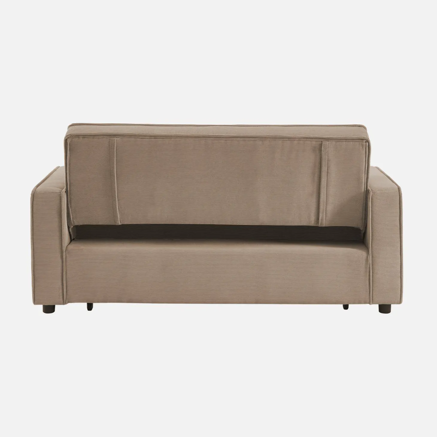 2-Sitzer Schlafsofa mit Cordbezug B 172,5 x T 91,5 x H 88,5cm