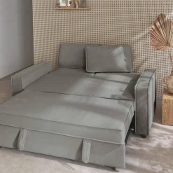 2-Sitzer Schlafsofa mit Cordbezug B 172,5 x T 91,5 x H 88,5cm