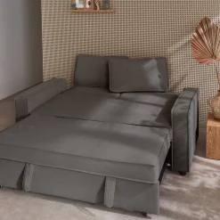 2-Sitzer Schlafsofa mit Cordbezug B 172,5 x T 91,5 x H 88,5cm