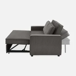 2-Sitzer Schlafsofa mit Cordbezug B 172,5 x T 91,5 x H 88,5cm
