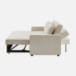 2-Sitzer Schlafsofa mit Cordbezug B 172,5 x T 91,5 x H 88,5cm