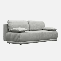 3-Sitzer Schlafsofa mit Cordbezug und Stauraum