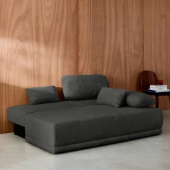 3-Sitzer Schlafsofa mit Cordbezug und Stauraum