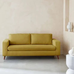 3-Sitzer Schlafsofa mit einer 12 cm dicken Matratze