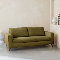 3-Sitzer Schlafsofa mit einer 12 cm dicken Matratze