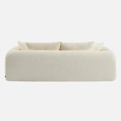 3-Sitzer-Schlafsofa mit strukturiertem Bouclé-Bezug