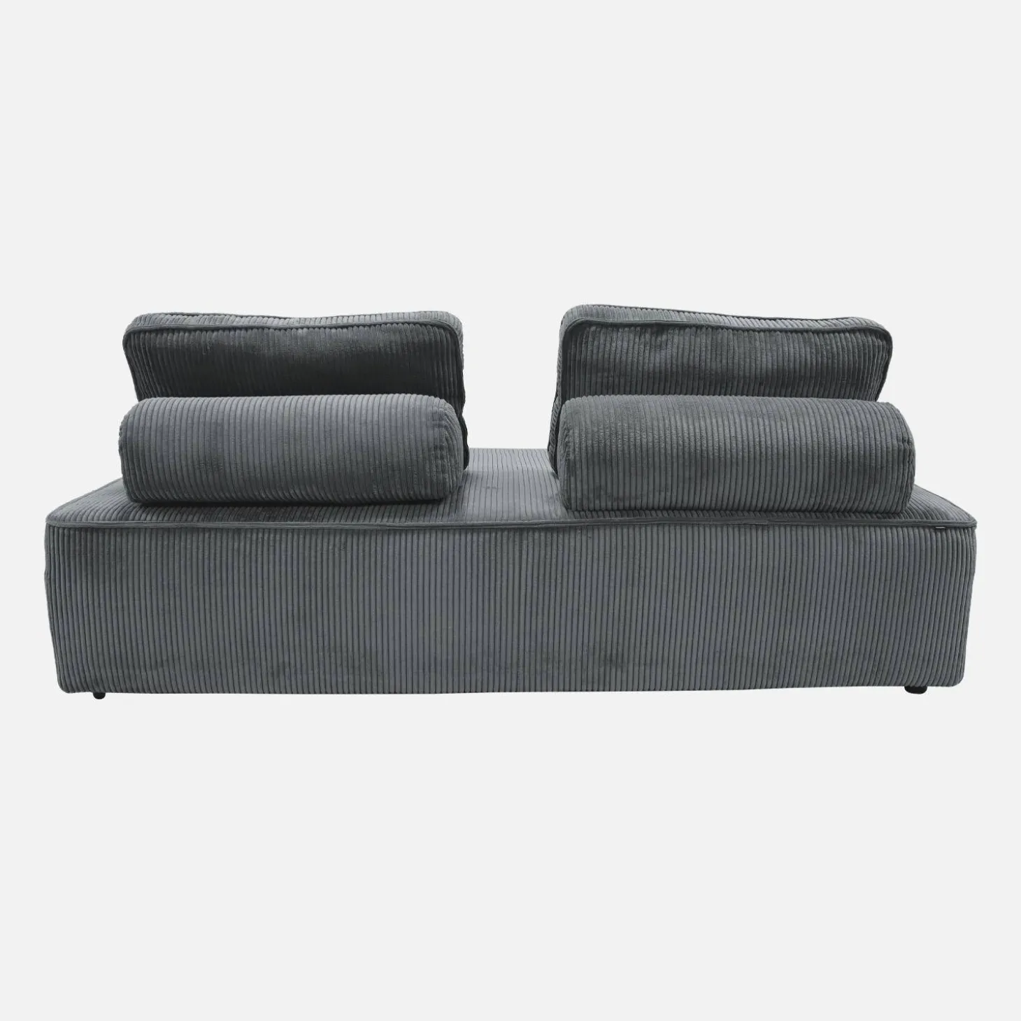 2-Sitzer Sessel für ein modulares Sofa - Cordbezug
