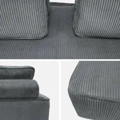 2-Sitzer Sessel für ein modulares Sofa - Cordbezug