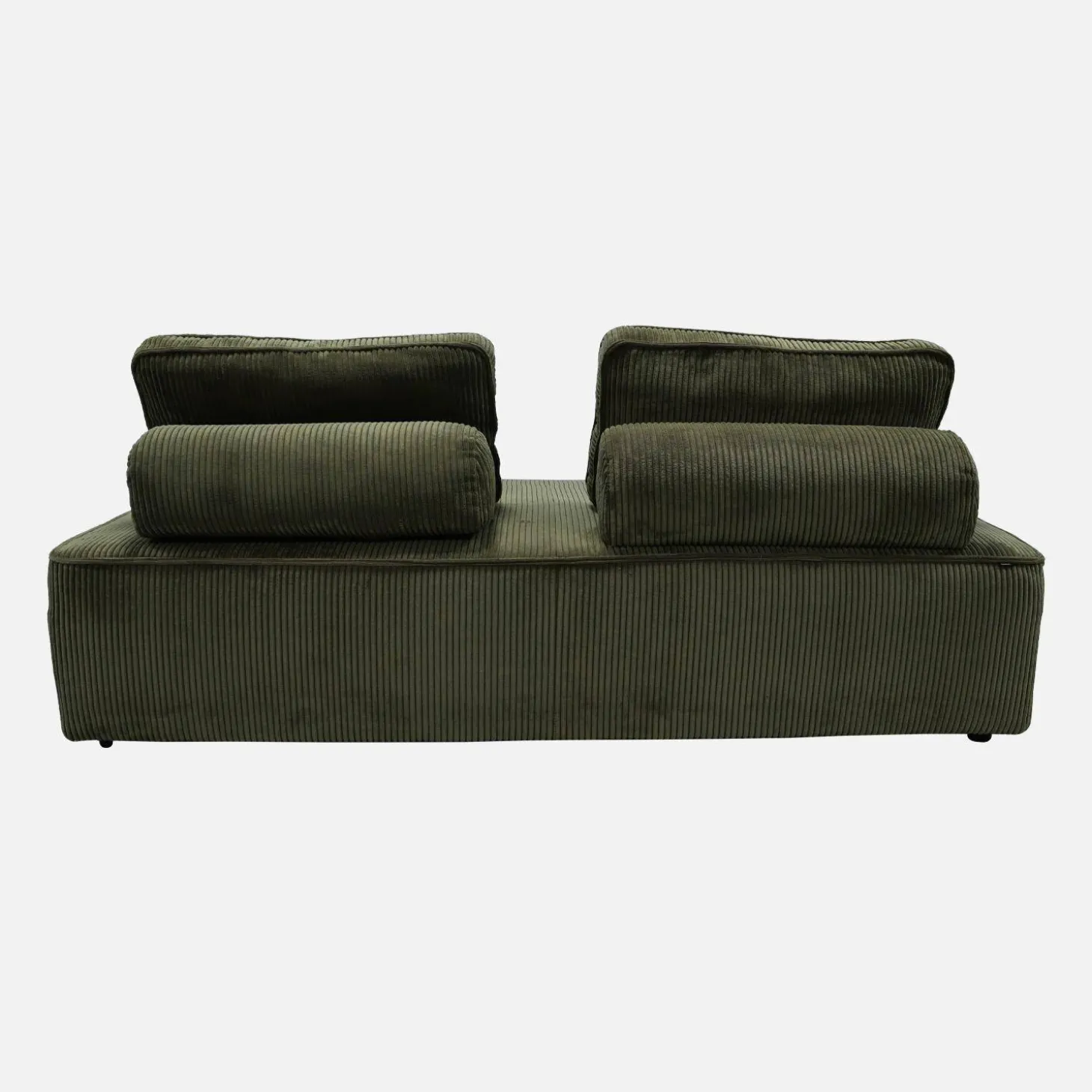 2-Sitzer Sessel für ein modulares Sofa - Cordbezug