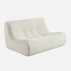 2-Sitzer Sessel mit Cordbezug