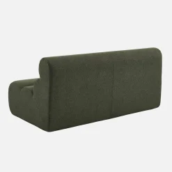 2-Sitzer Sessel mit strukturiertem Bouclé-Bezug