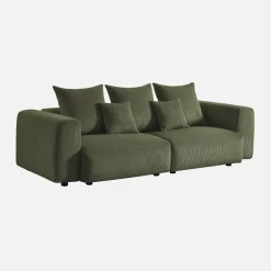 3-Sitzer-Sofa mit Breitcord-Bezug