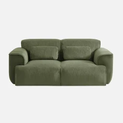 2-Sitzer-Sofa mit Cordbezug