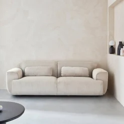 3-Sitzer-Sofa mit Cordbezug