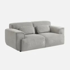 2-Sitzer-Sofa mit Cordbezug