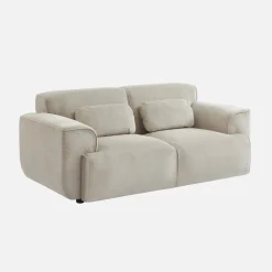 2-Sitzer-Sofa mit Cordbezug