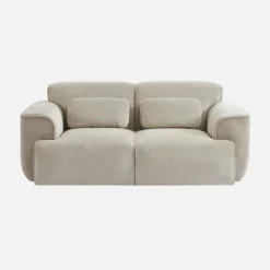 2-Sitzer-Sofa mit Cordbezug