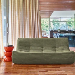 3-Sitzer Sofa mit Cordbezug
