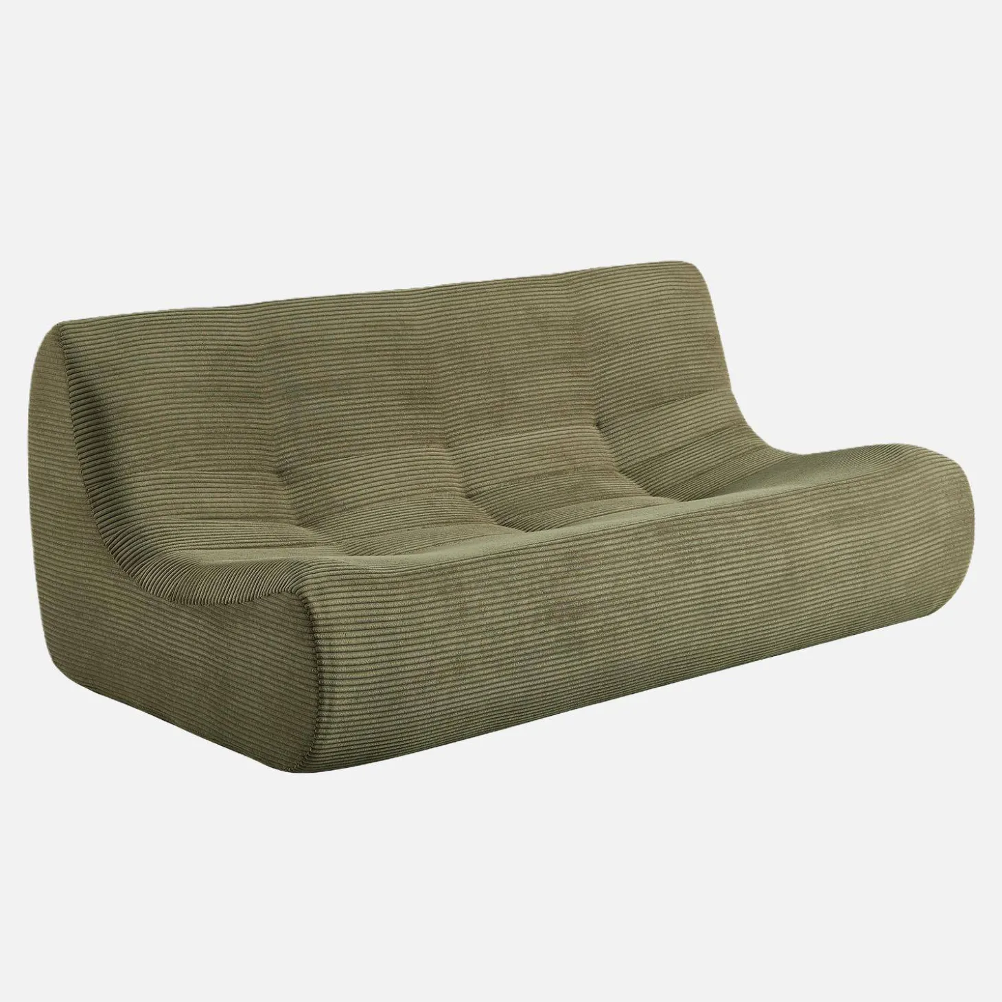 3-Sitzer Sofa mit Cordbezug