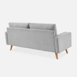 3-Sitzer-Sofa mit kapitoniertem Bezug