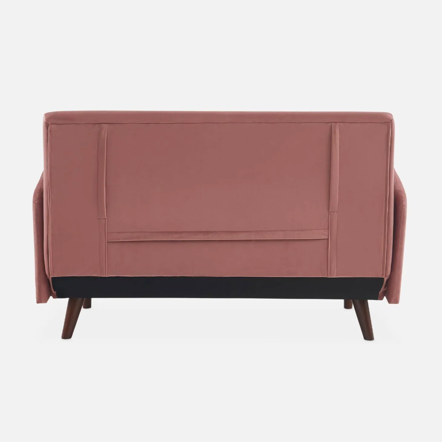 2-Sitzer-Sofa mit Samtbezug