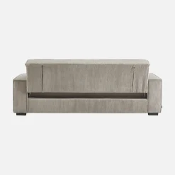 3-Sitzer-Sofa mit Schlaffunktion und Cordbezug