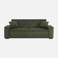 3-Sitzer-Sofa mit Schlaffunktion und Cordbezug