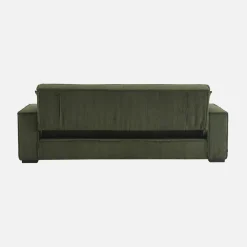 3-Sitzer-Sofa mit Schlaffunktion und Cordbezug