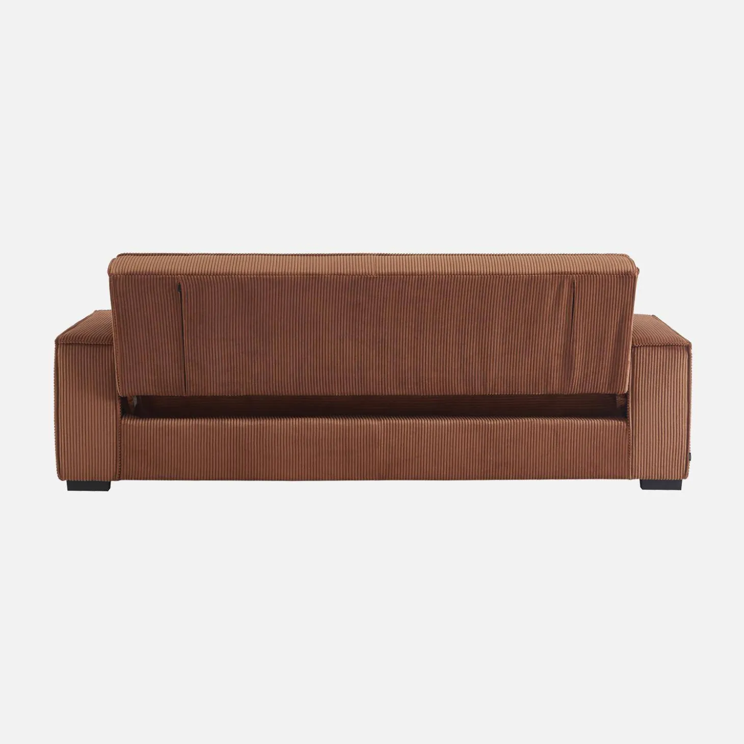 3-Sitzer-Sofa mit Schlaffunktion und Cordbezug
