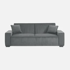 3-Sitzer-Sofa mit Schlaffunktion und Cordbezug