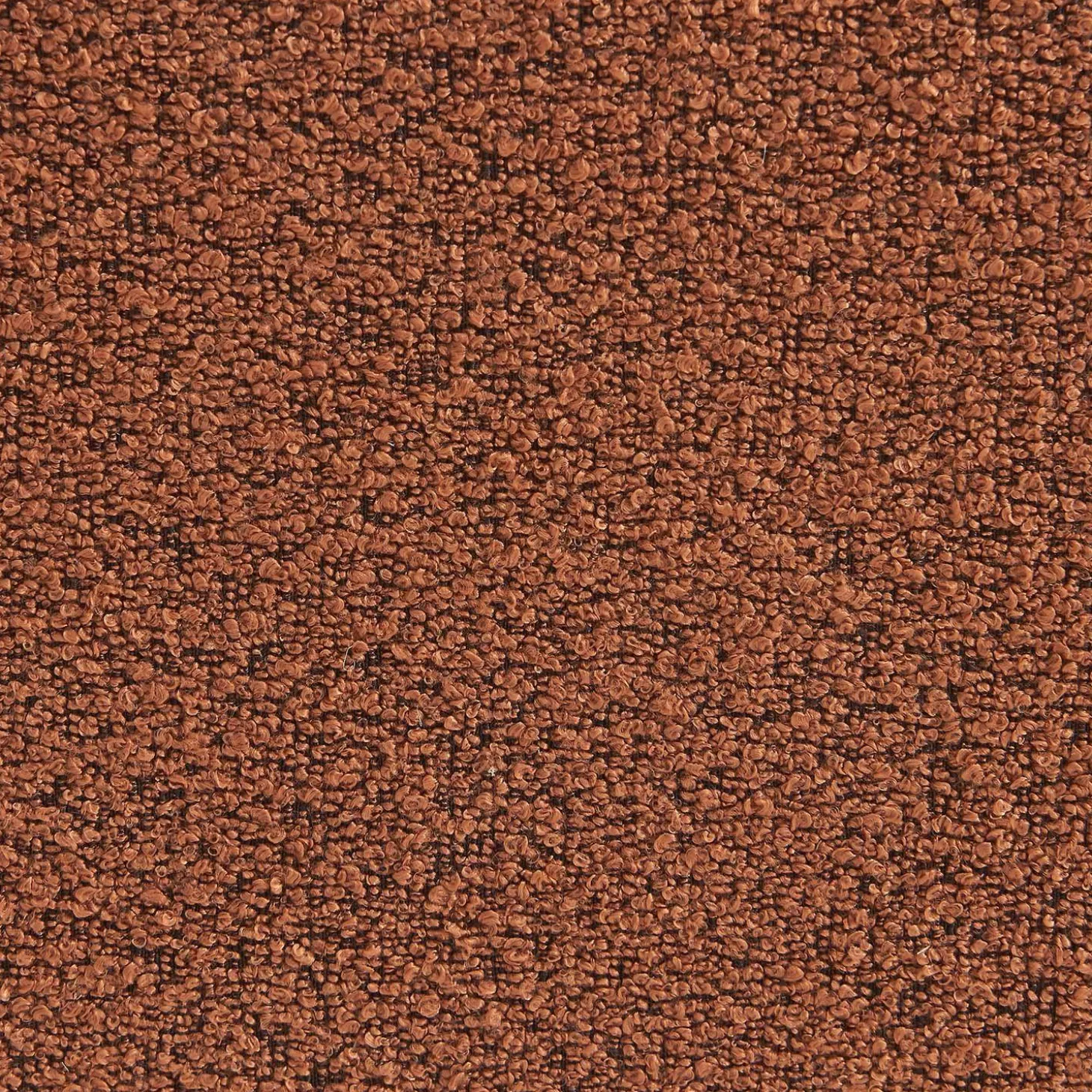 2-Sitzer-Sofa mit Sessel und Hocker, strukturierter Bouclé-Bezug