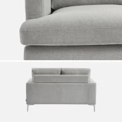 2-Sitzer-Sofa mit Stoffbezug