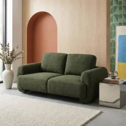 2-Sitzer Sofa mit Stoffbezug