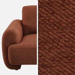 2-Sitzer Sofa mit Stoffbezug
