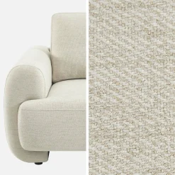 3-Sitzer Sofa mit Stoffbezug
