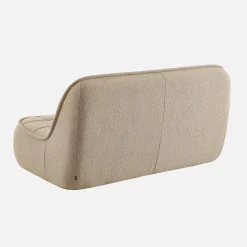 2-Sitzer Sofa mit strukturiertem Bouclé-Bezug