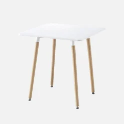 Skandinavischer quadratischer Tisch 70x70cm