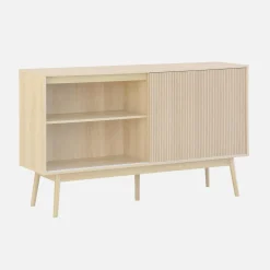 Skandinavisches Sideboard mit Holzdekor B 150 cm