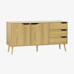 Skandinavisches Sideboard mit 2 Türen 160 cm