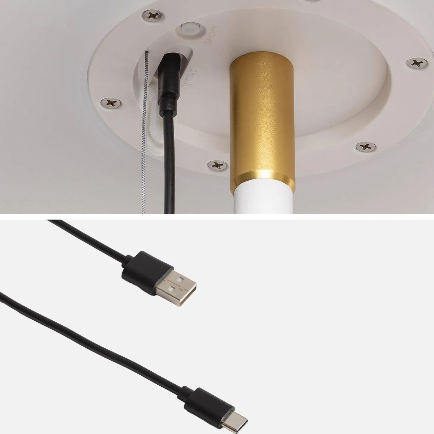Solar-LED-Stehlampe für draußen H 150 cm