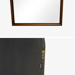 Spiegel Bogenform Kiefernholz