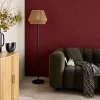 Stehleuchte Innenbereich Rattan-Effekt H 150cm