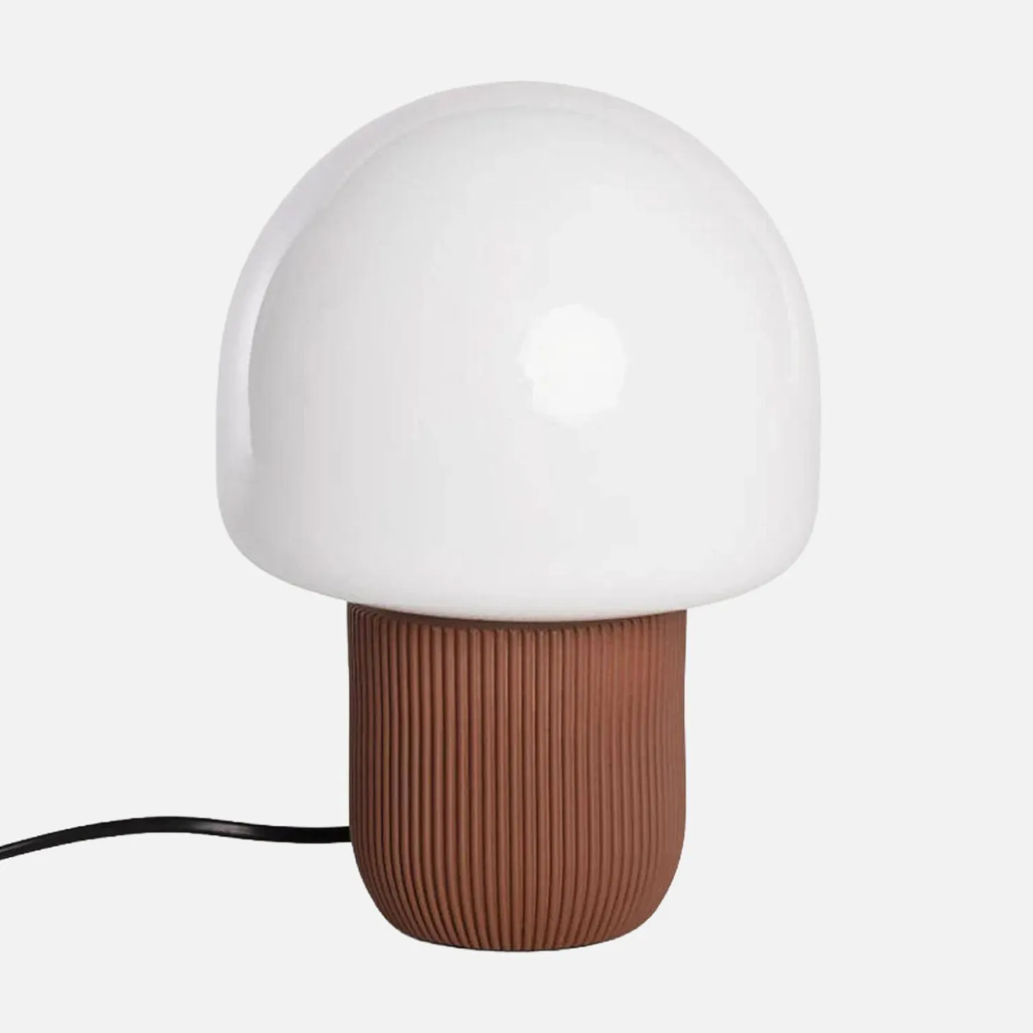 Tischlampe für Indoor aus Kunststoff und PVC Ø18cm
