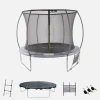 Trampolin 305cm internes Sicherheitsnetz und Komplettkit
