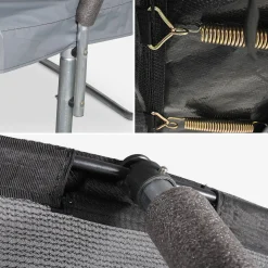 Trampolin 305cm internes Sicherheitsnetz und Komplettkit