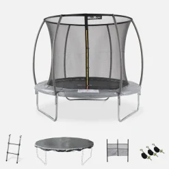 Trampolin 250cm internes Sicherheitsnetz und Komplettkit