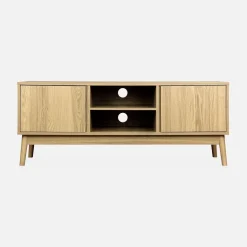 TV-Möbel Holzdekor 2 Türen L 120 cm